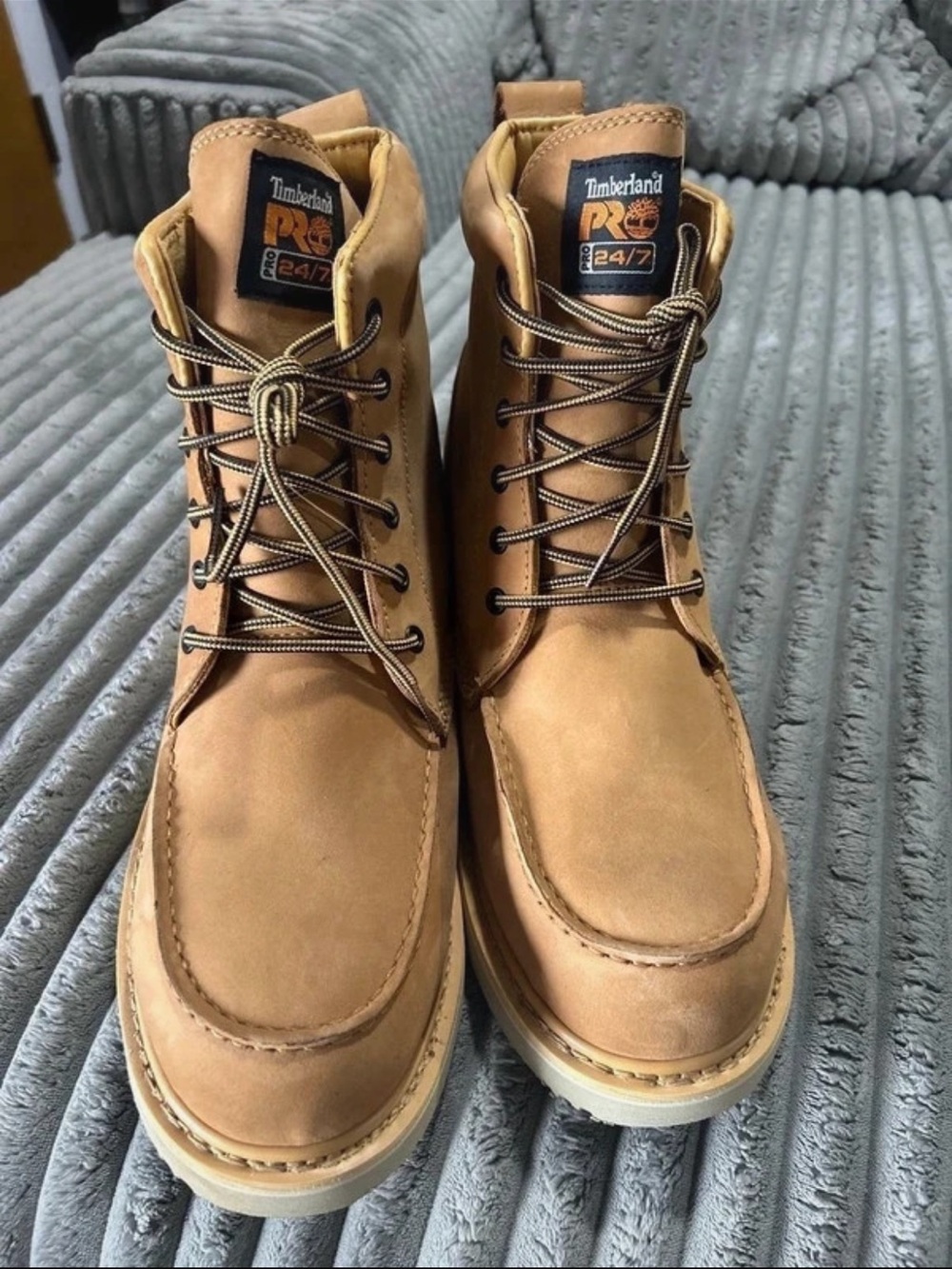 Timberland PRO Men's Wheat Tan Work Boots